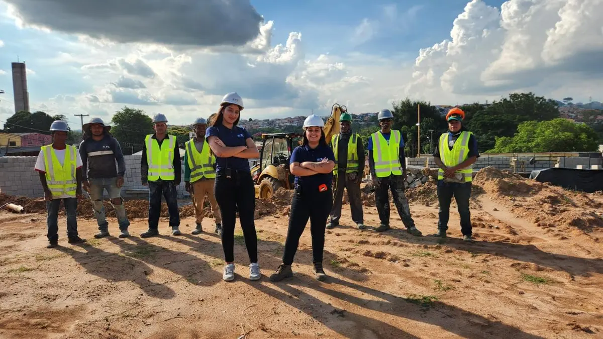 Obra industrial | Consigaz Brasília frente
