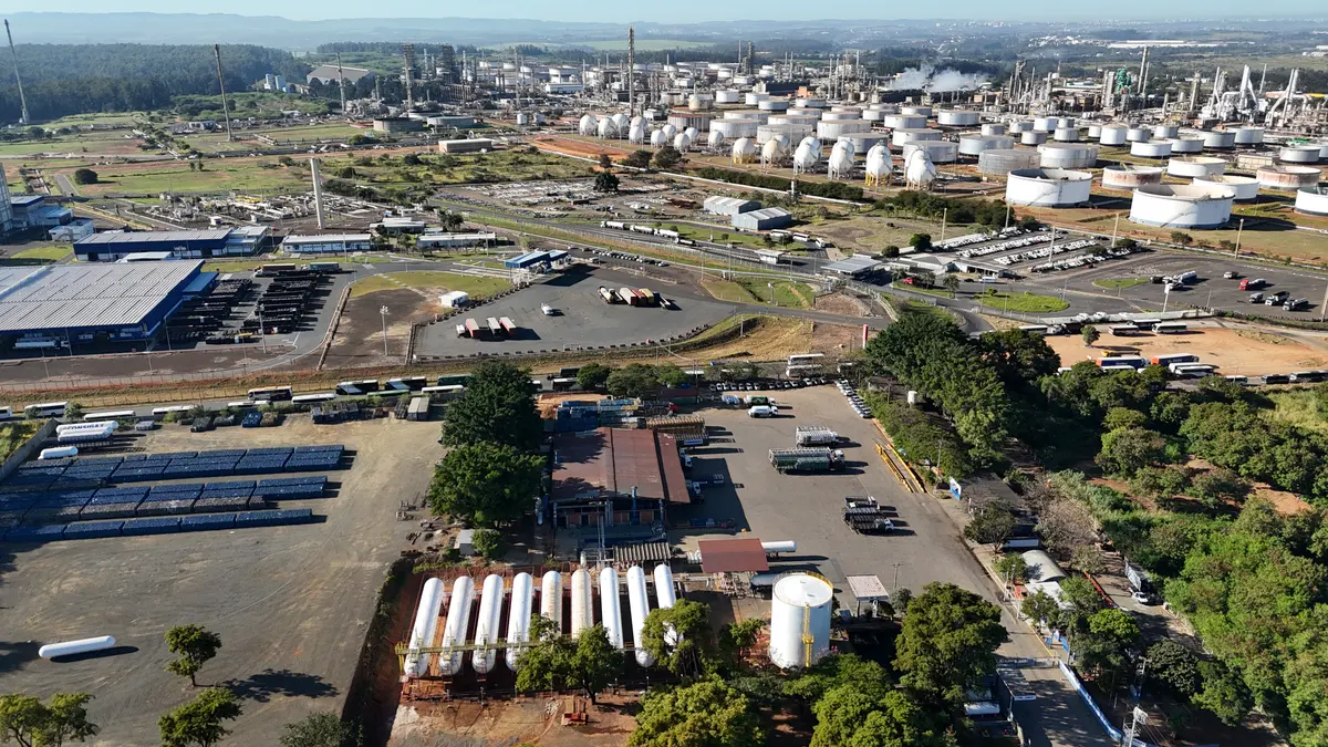 Obra industrial | Consigaz Paulínia execução